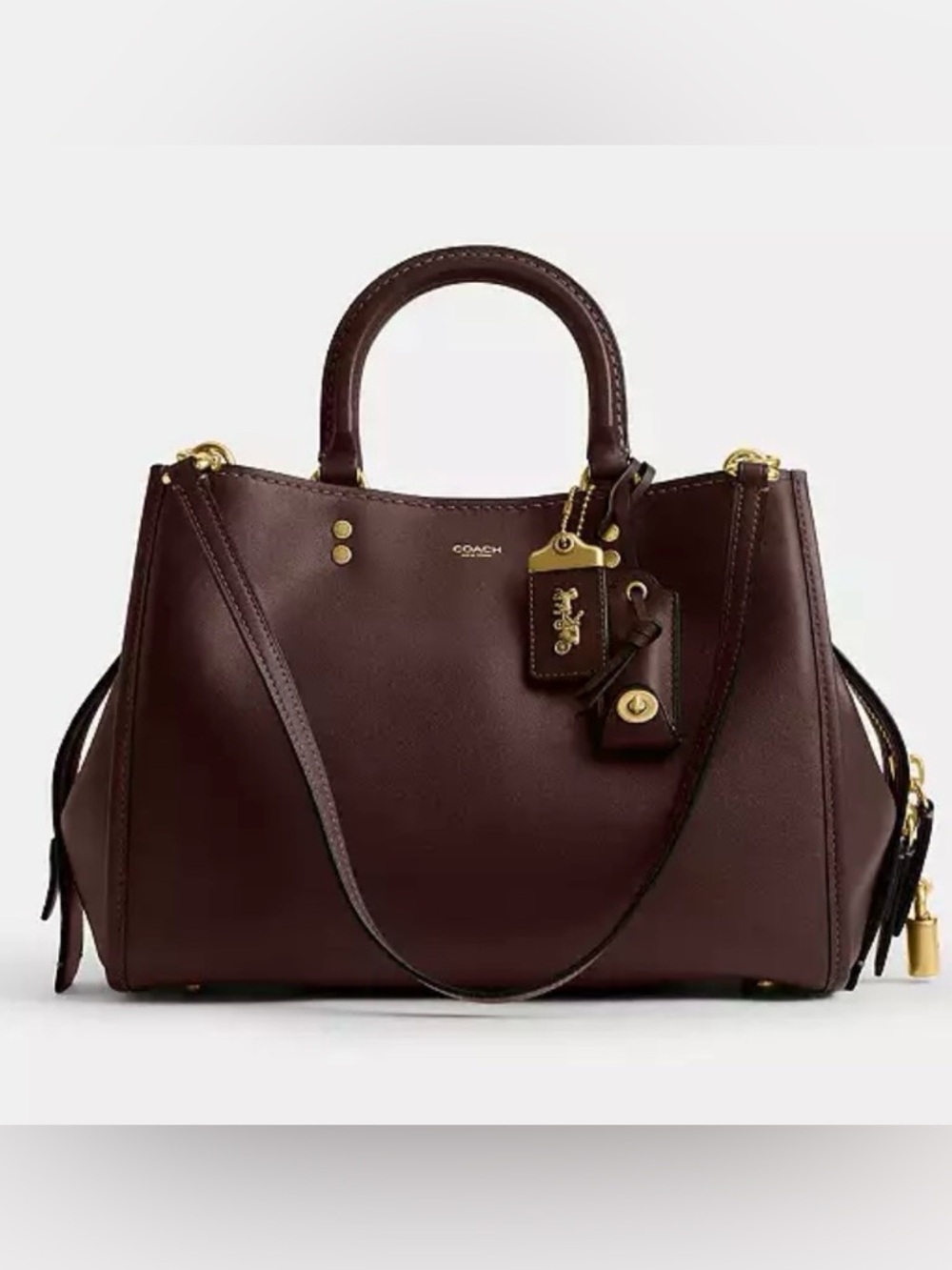 Coach Maple Rogue 31 Tote